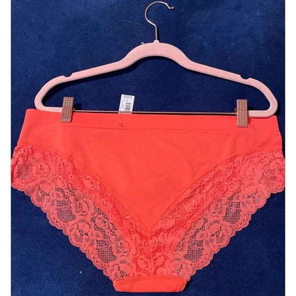 Torrid Coral Hipster Flirt Panties NWT Size 1 (14/16) - Picture 6 of 12